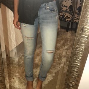 Blank NYC Light Wash Distressed Jeans